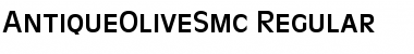 Download AntiqueOliveSmc Font Download AntiqueOliveSmc Font