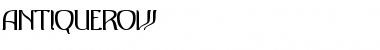 Download AntiqueRow Font Download AntiqueRow Font