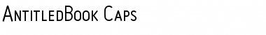 Download AntitledBook Caps Font Download AntitledBook Caps Font
