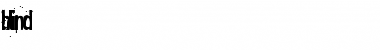 Download Blind Font Download Blind Font