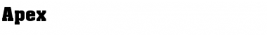 Download Apex Font Download Apex Font