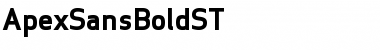 Download ApexSansBoldST Font Download ApexSansBoldST Font