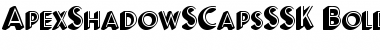 Download ApexShadowSCapsSSK Font Download ApexShadowSCapsSSK Font