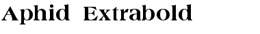 Download Aphid Extrabold Font Download Aphid Extrabold Font