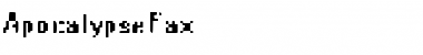 Download ApocalypseFax Font Download ApocalypseFax Font