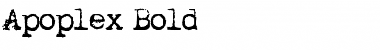 Download Apoplex Font Download Apoplex Font