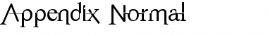 Download Appendix Font Download Appendix Font