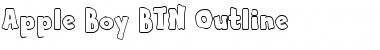 Download Apple Boy BTN Outline Font Download Apple Boy BTN Outline Font