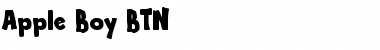 Download Apple Boy BTN Font Download Apple Boy BTN Font