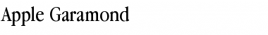 Download Apple Garamond Font Download Apple Garamond Font
