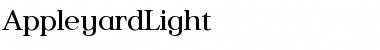 Download AppleyardLight Font Download AppleyardLight Font