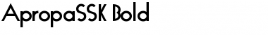 Download ApropaSSK Font Download ApropaSSK Font
