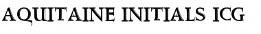Download Aquitaine Initials ICG Font Download Aquitaine Initials ICG Font