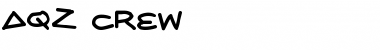 Download AQZ crew Font Download AQZ crew Font