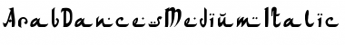 Download ArabDances Font Download ArabDances Font