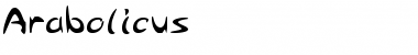 Download Arabolicus Font Download Arabolicus Font