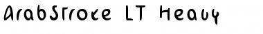 Download ArabStroke LT Heavy Font Download ArabStroke LT Heavy Font