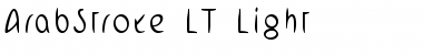 Download ArabStroke LT Light Font Download ArabStroke LT Light Font