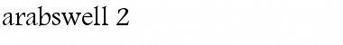 Download arabswell_2 Font Download arabswell_2 Font