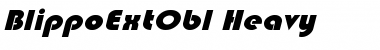 Download BlippoExtObl-Heavy Font Download BlippoExtObl-Heavy Font