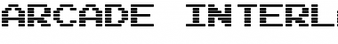 Download Arcade Interlaced Font Download Arcade Interlaced Font