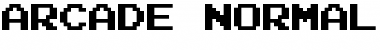 Download Arcade Normal Font Download Arcade Normal Font