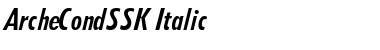 Download ArcheCondSSK Font Download ArcheCondSSK Font