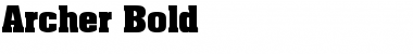 Download Archer Font Download Archer Font