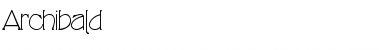 Download Archibald Font Download Archibald Font