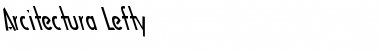 Download Arcitectura Lefty Font Download Arcitectura Lefty Font