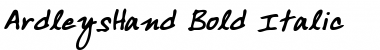 Download ArdleysHand Font Download ArdleysHand Font