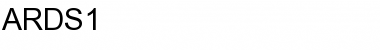 Download ARDS1 Font Download ARDS1 Font