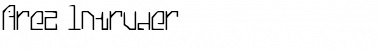 Download Area Intruder Font Download Area Intruder Font