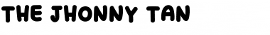 THE JHONNY TAN Regular Font