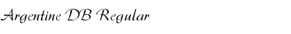 Download Argentine DB Font Download Argentine DB Font