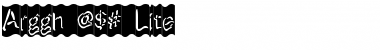 Download Arggh @$*# Lite Font Download Arggh @$*# Lite Font