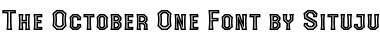 Download The October One Font