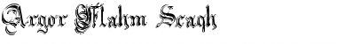 Download Argor Flahm Scaqh Font Download Argor Flahm Scaqh Font