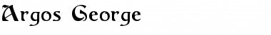 Download Argos George Font Download Argos George Font