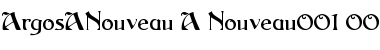 Download ArgosANouveau Font Download ArgosANouveau Font