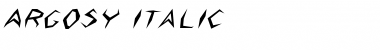 Download Argosy Italic Font Download Argosy Italic Font
