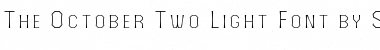 Download The October Two Light Font Download The October Two Light Font