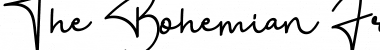 Download The Bohemian Free Font Download The Bohemian Free Font