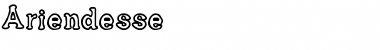 Download Ariendesse Font Download Ariendesse Font