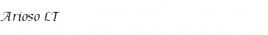 Download Arioso LT Font Download Arioso LT Font