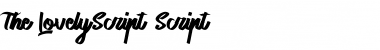 Download The Lovely Script Script Font Download The Lovely Script Script Font