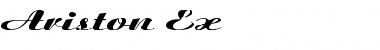 Download Ariston Ex Font Download Ariston Ex Font