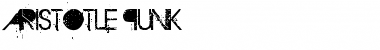 Download Aristotle Punk Font Download Aristotle Punk Font