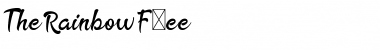 Download TheRainbowFree Font Download TheRainbowFree Font