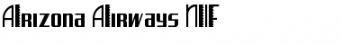 Download Arizona Airways NF Font Download Arizona Airways NF Font